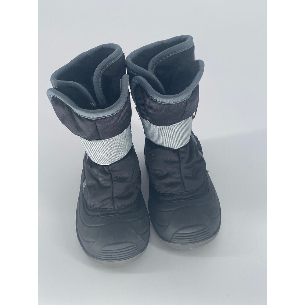 Kamik Kids Size 7 Black Winter Snow Boots Insulated Cold Weather